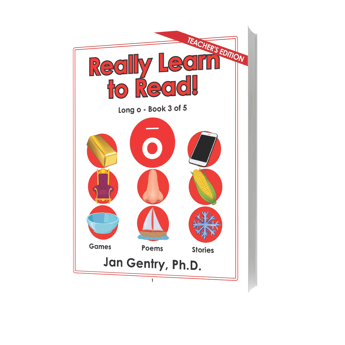 Really Learn To Read! Long o - Book 3 - Teacher's Edition