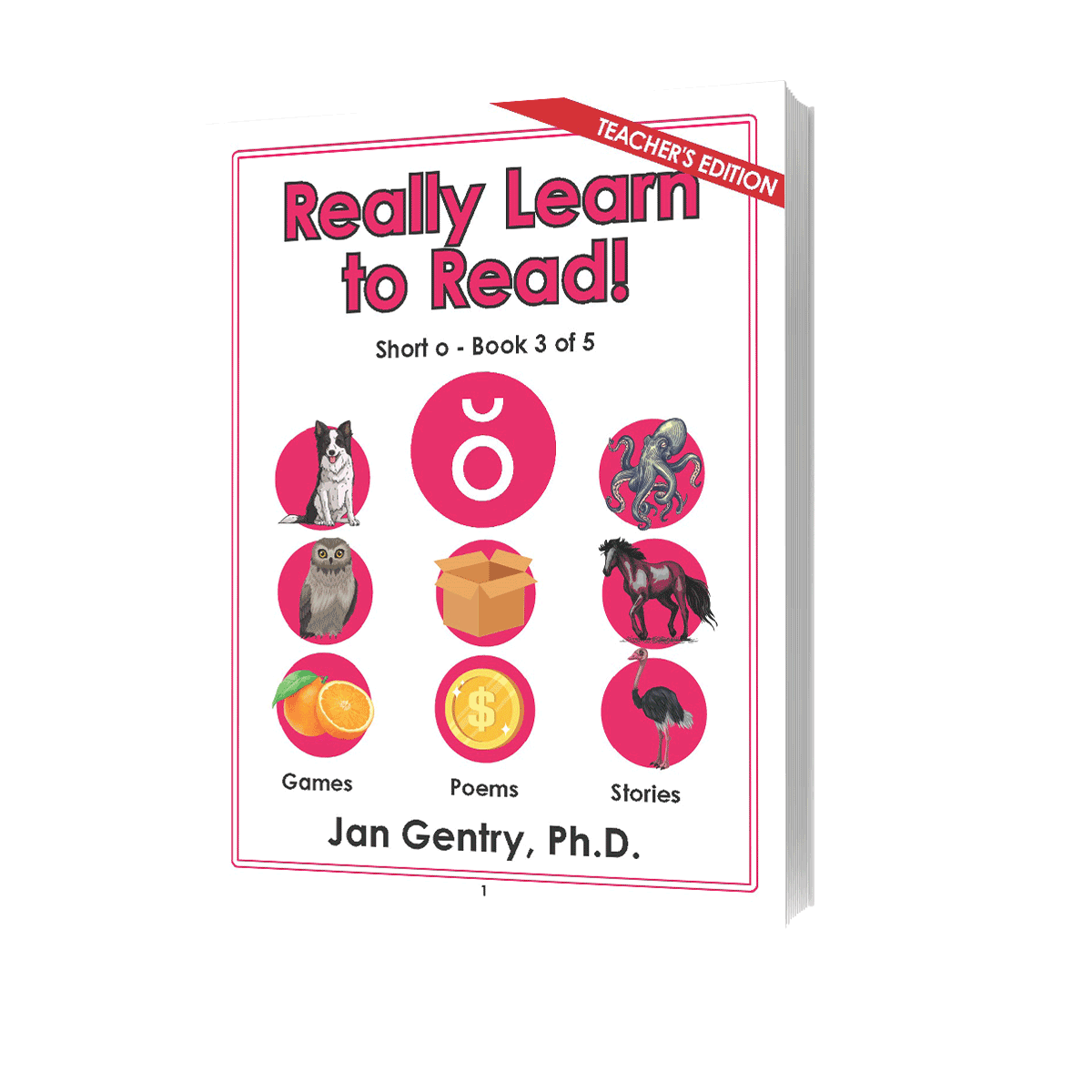 Really Learn To Read! Short o - Book 3 - Teacher's Edition